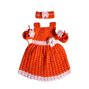Baby girl fashionable dress|| 3 pieces baby girl set